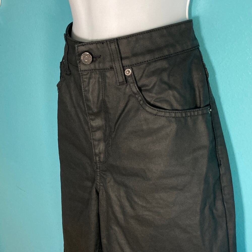 BDG Urban Outfitters Baggy Jeans Womens Size 27  Black High Rise Denim OB1895066